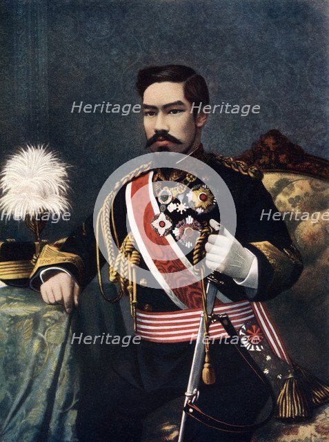 Emperor Meiji of Japan, late 19th-early 20th century. Artist: Unknown
