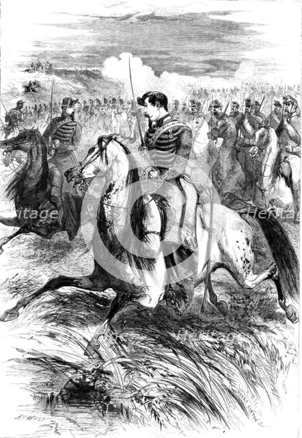 The Chasseurs d'Afrique, 1856.  Creator: Henry Duff Linton.