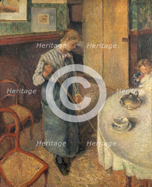 'The Young Servant', 1882. Artist: Camille Pissarro
