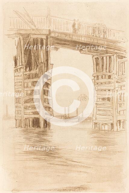 The Tall Bridge, 1878. Creator: James Abbott McNeill Whistler.