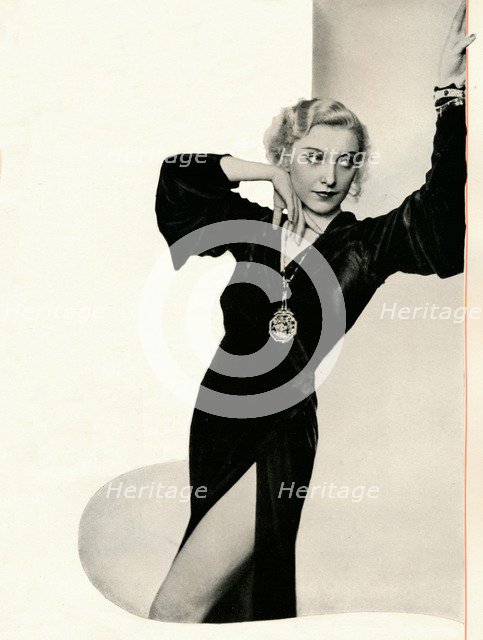 'Frances Day in person: Booth's Gin Brings Out The Best In Any Company', c1935 (1935).  Artist: Unknown.