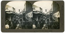 The Jewish quarter, Smyrna, Greece, 1900s.Artist: ME Wright
