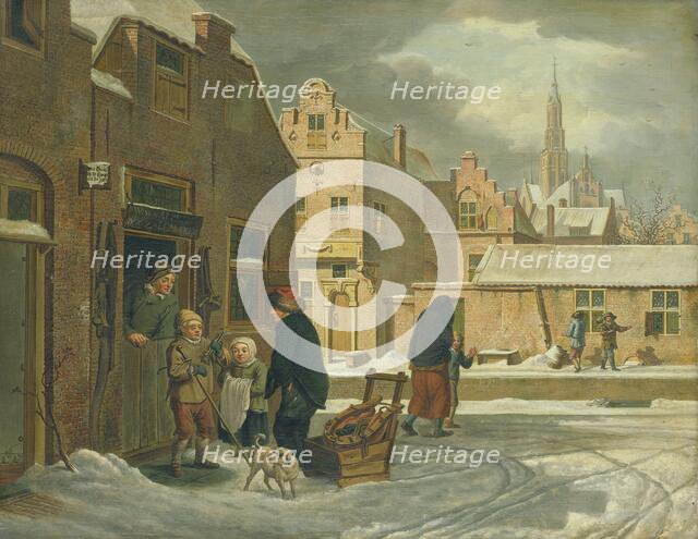 City View in the Winter, 1790-1813. Creator: Dirk Jan van der Laan.