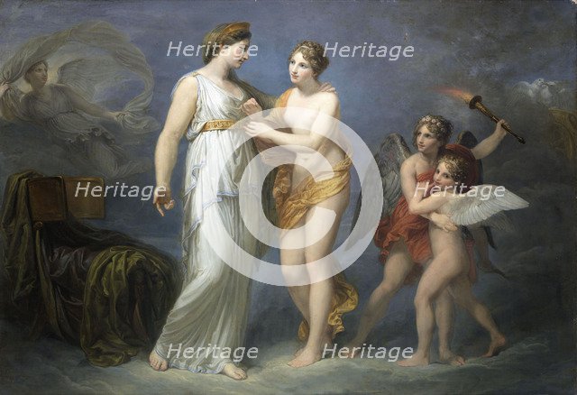 Venus Fastens the Girdle for Juno, c. 1811.