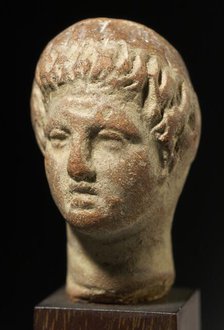 Head of a Youth, 1st-2nd century CE. Creator: Unknown.