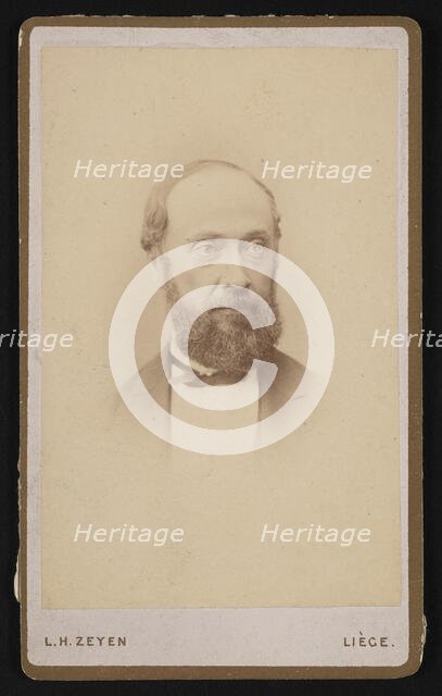 Portrait of Dr. G. Demailque, before 1876. Creator: LH Zeyen.