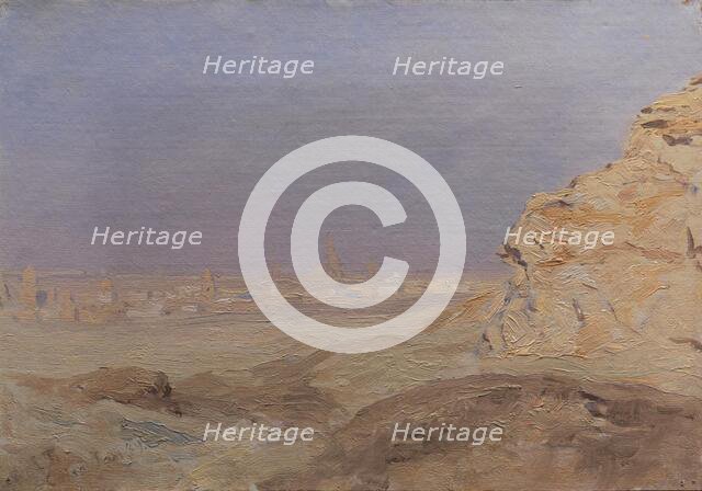 A View Of Cairo, 1889. Creator: Laurits Tuxen.