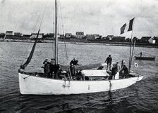 The laboratory boat of Yves Delage, 1906. Creator: Unknown.