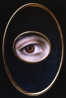 'Eye of a Young Woman'. Artist: Joseph Sacco