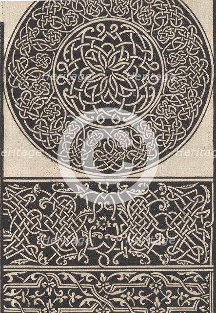 Page from Ein new kunstlich Modelbuch...(Page 10r), 1544., 1544. Creator: Peter Quentel.