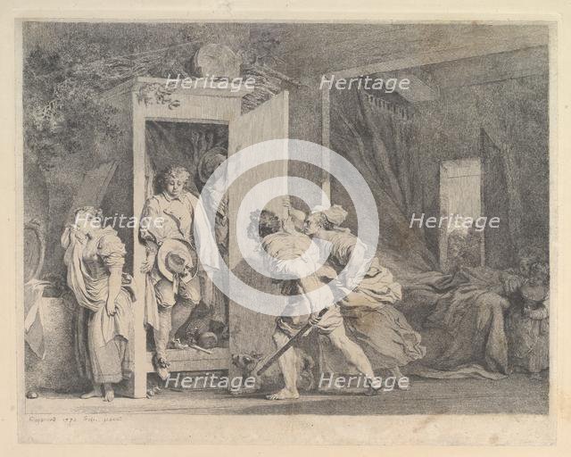 L'Armoire, 1778. Creator: Jean-Honore Fragonard.