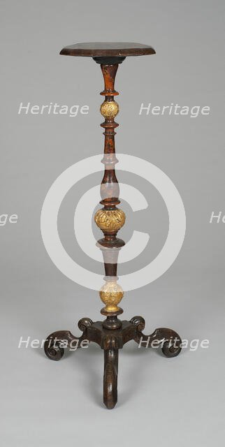 Candlestand, London, 1680/90. Creator: Unknown.