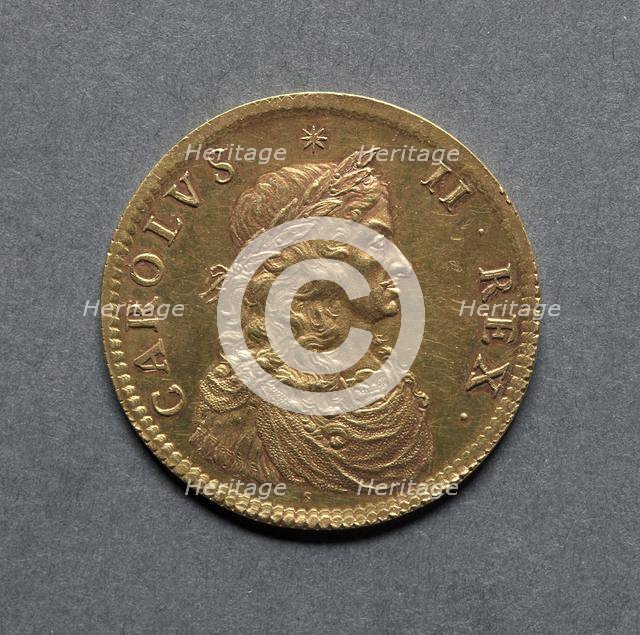 Broad [pattern] (obverse), 1660. Creator: Thomas Simon (British).