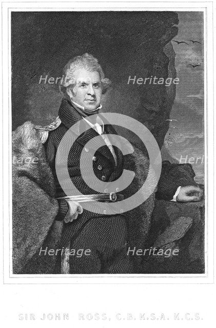 John Ross, British polar explorer and naval officer, 19th century. Artist: Unknown