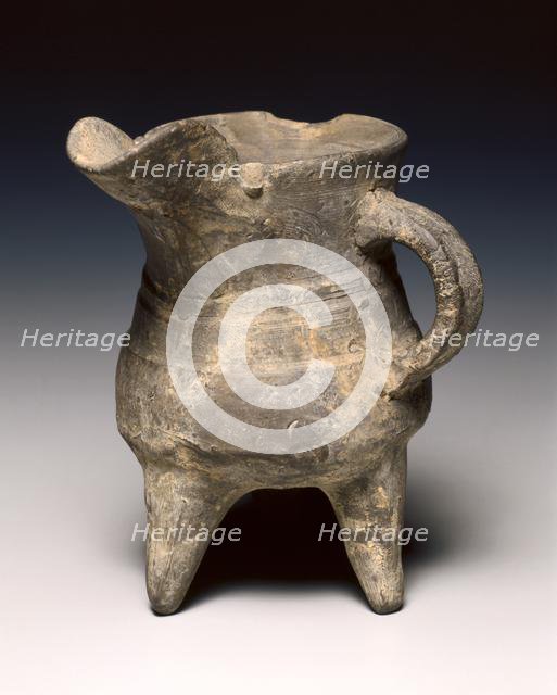 Wine Warmer (Jue), c. 1300-1023 BC. Creator: Unknown.