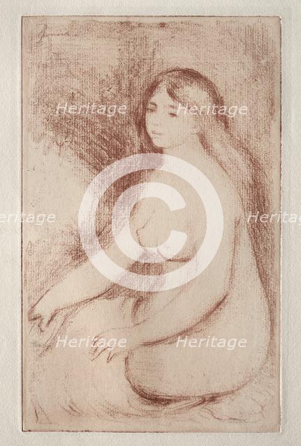 Baigneuse assise, c. 1905. Creator: Pierre-Auguste Renoir (French, 1841-1919).