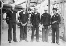 R.O. Jans, W.L. Hawk, N. Schwartz, B.D. Burnett, C.M. Guilman, between c1910 and c1915. Creator: Bain News Service.