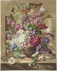 Flower arrangement, 1745-1784. Creator: Pieter van Loo.