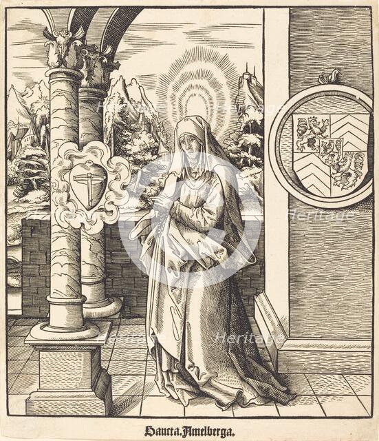 Saint Amelberga, 1516/1518. Creator: Leonhard Beck.