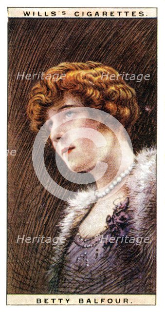 Betty Balfour (1903-1977), English actress, 1928.Artist: WD & HO Wills