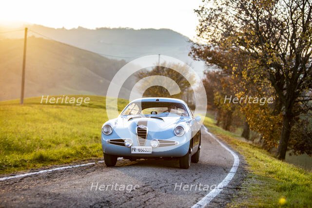 1955 Alfa Romeo 1900 SZ coupe Zagato. Creator: Unknown.