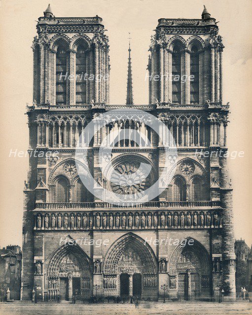 'Paris. - Notre-Dame. - LL, c1910. Creator: Unknown.