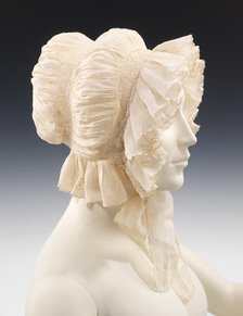 Morning cap, American, ca. 1830. Creator: Unknown.