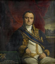 Portrait of Léonard Pierre Joseph, Viscount du Bus de Gisignies, Commissioner-General, 1836. Creator: Francois-Joseph Navez.