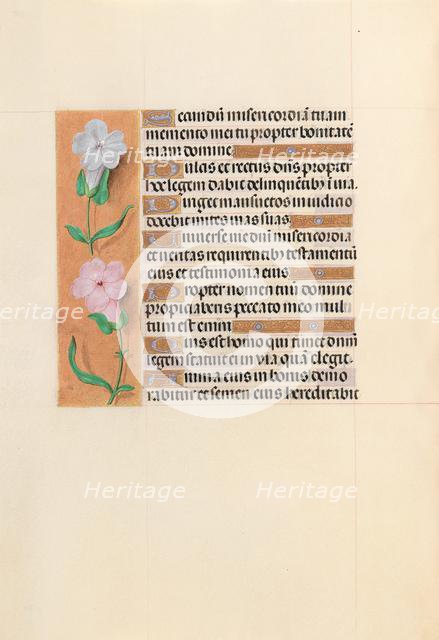 Hours of Queen Isabella the Catholic, Queen of Spain: Fol. 234v, c. 1500. Creator: Master of the First Prayerbook of Maximillian (Flemish, c. 1444-1519); Associates, and.