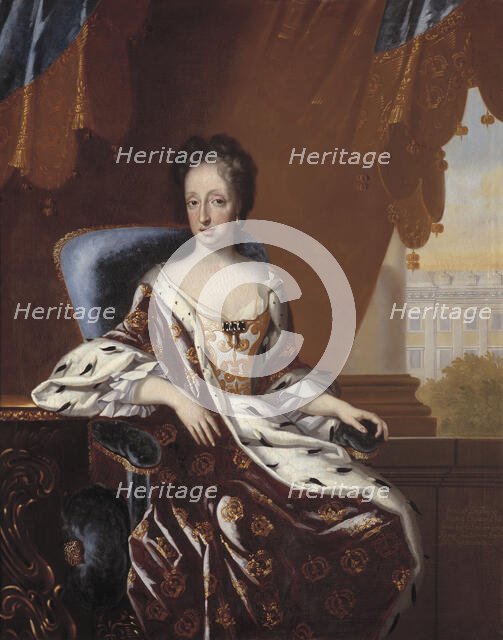 Hedvig Eleonora, Princess of Holstein-Gottorp, Queen of Sweden, late 17th-early 18th century. Creator: David von Krafft.