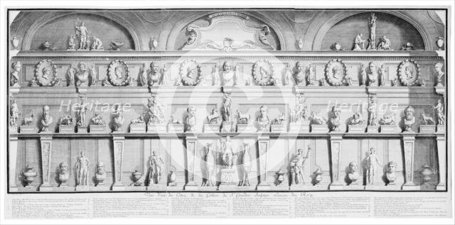 La Galerie de Girardon, 18th century., 18th century. Creator: Nicolas Chevalier.