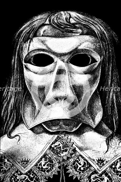 Illustration for the story "The Masque of the Red Death" by Edgar Allan Poe, 1905. Creator: Martini, Alberto (1876-1954).