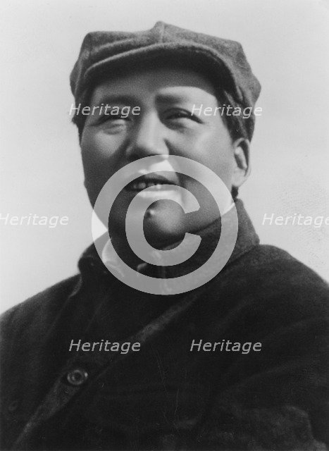 Mao Zedong, Chinese Communist revolutionary and leader, c1950s(?). Artist: Unknown