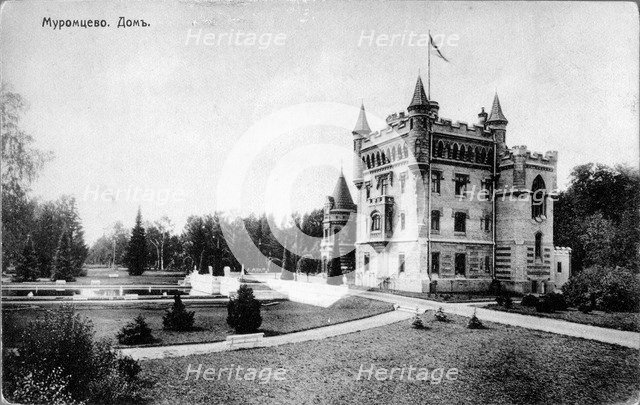 Manor house at the Muromtsevo Estate, after 1904.