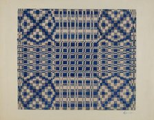 Coverlet, c. 1940. Creator: Cornelius Christoffels.