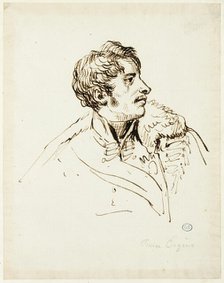 Study for Distribution of Eagles, Prince Eugène de Beauharnais, c. 1810. Creator: Jacques-Louis David.