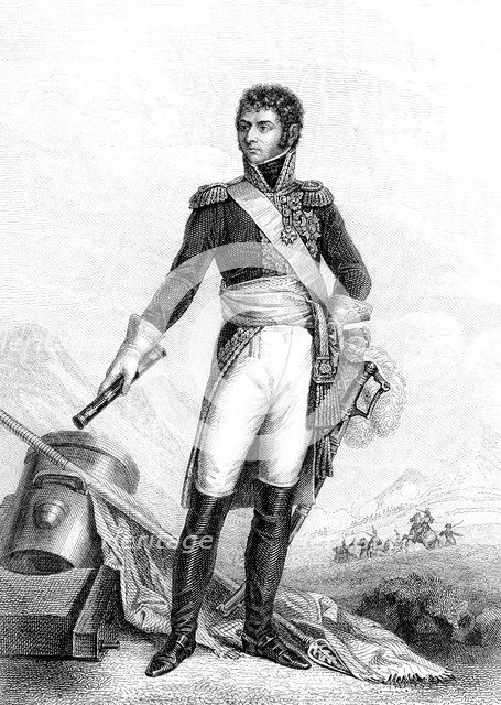 Jean Baptiste Jules Bernadotte (1763-1844) French revolutionary soldier. Artist: Unknown