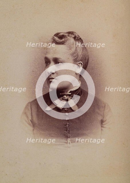 Mrs Hunt, c1880. Creator: Bourne & Shepherd.