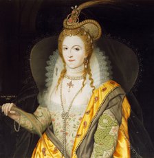 Portrait of Queen Elizabeth I, 1774. Artist: Biagio Rebecca.