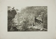 The Stag and the Chamois, n.d. Creator: Max Josef Wagenbauer.
