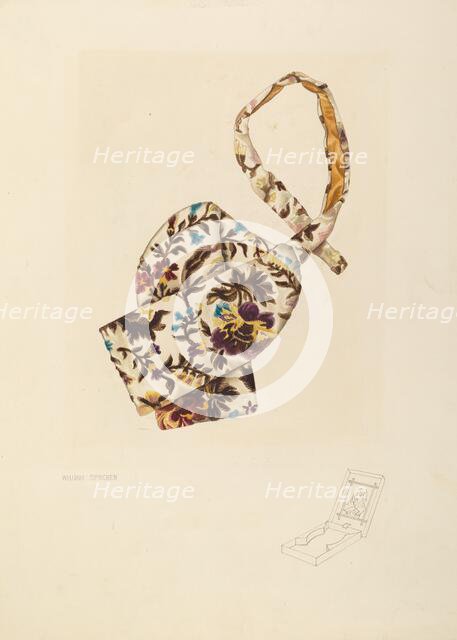 Cravat and Box, 1935/1942. Creator: William Spiecker.