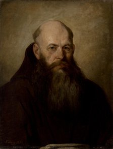 Portrait of Bishop Benjamin Szymanski, 1851. Creator: Antoni Kolberg.