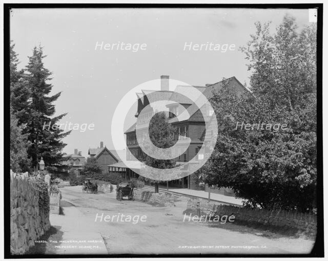 The Malvern, Bar Harbor, Mt. i.e. Mount Desert Island, Me., c1901. Creator: Unknown.