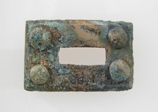 Rectangular Plaque, Frankish, middle of 6th century. Creator: Unknown.