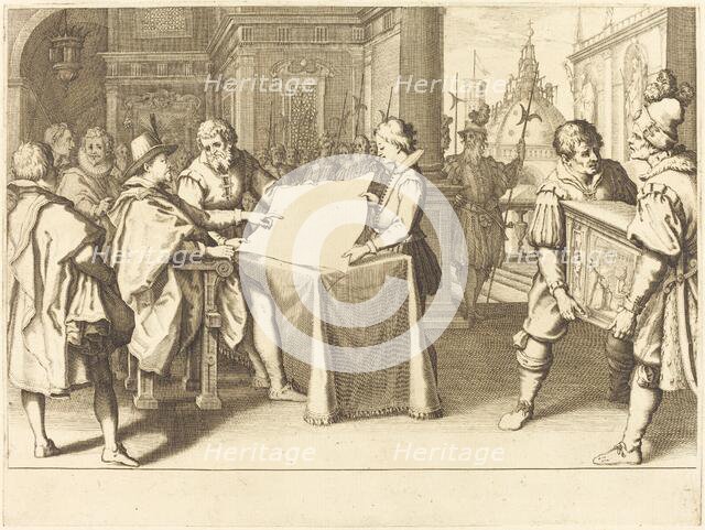 Restoration of the Duomo, Florence, c. 1614. Creator: Jacques Callot.