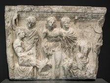 Side Panel of a Sarcophagus, First half of the 3rd century. Creator: Unknown.