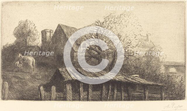 Old Inn (Une ancienne auberge). Creator: Alphonse Legros.