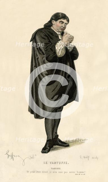 Tartuffe, 1868. Creator: L Wolff.