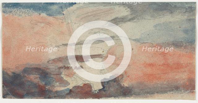 Cloud Study, 1800s. Creator: Anonymous.