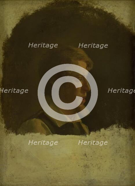 The German Painter Herman Kaufmann, 1831-1832. Creator: Wilhelm Bendz.